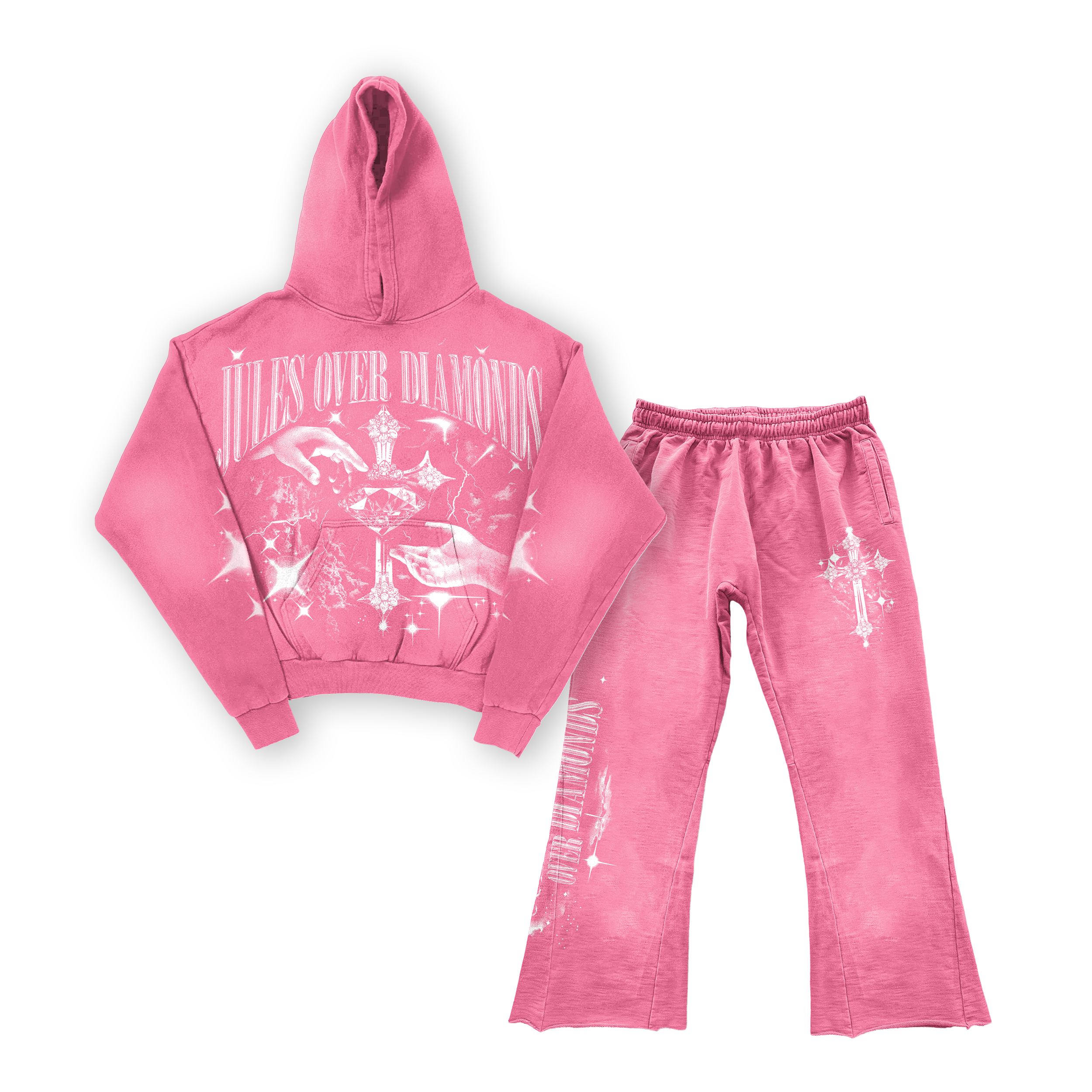 JOD Pink Sweatsuit